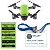 DJI Spark FAA Premium label and ID card bundle for hobbyist drone pilots