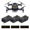 Drone battery labels on Mavic Air batteries