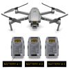 DJI Mavic Pro 2 | Zoom and batteries labeled with FAA Certificate Number and phone number