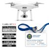 DJI Phantom 3 | 4 FAA Certificate Registration ID card and label bundle for hobbyist drone pilots