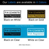 DJI Spark drone identification label color options