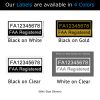 Reclaimdrone.com label colors for drones