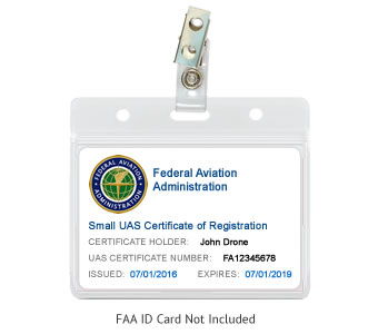 FAA Registration ID Display Package - Basic