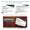 TRUST - Recreational UAS Safety Test Completion Certificate fits in wallet